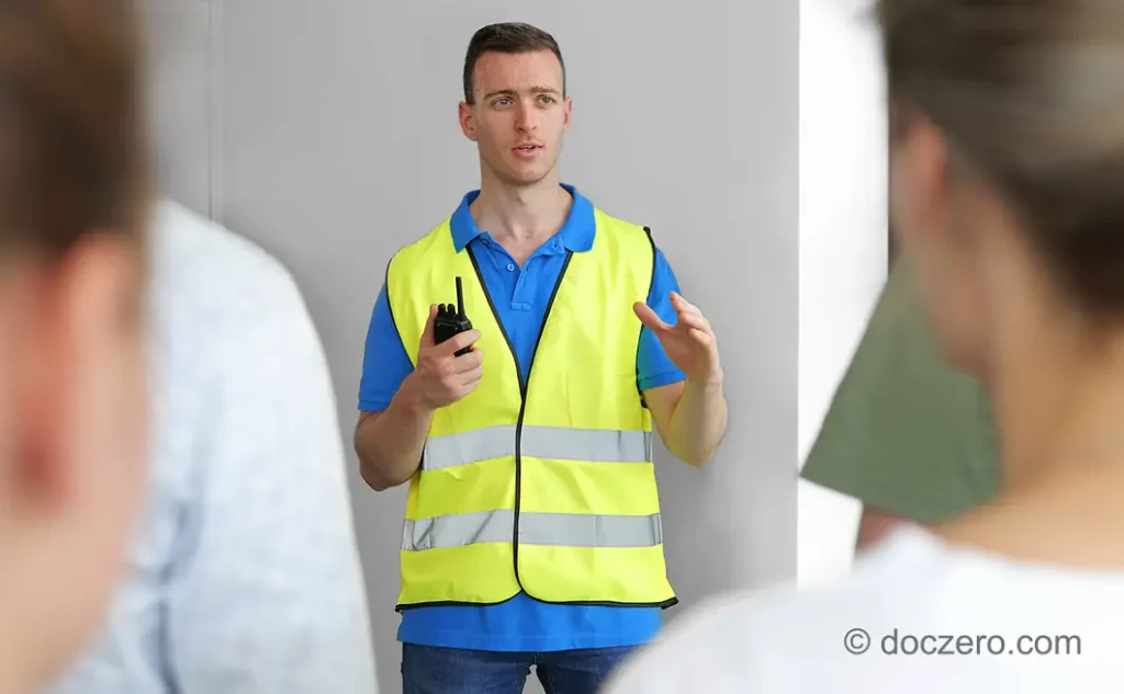 E-learning voor EHBO, BHV en BLS opleiders | communicatie bij incidenten ontruiming bhv | Doczero Communicatie bij incidenten