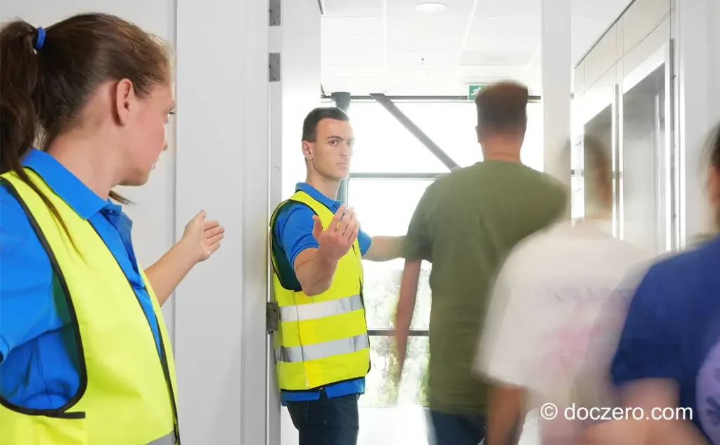 E-learning voor EHBO, BHV en BLS opleiders | ontruiming bij incidenten bhv | Doczero Ontruiming bij incidenten