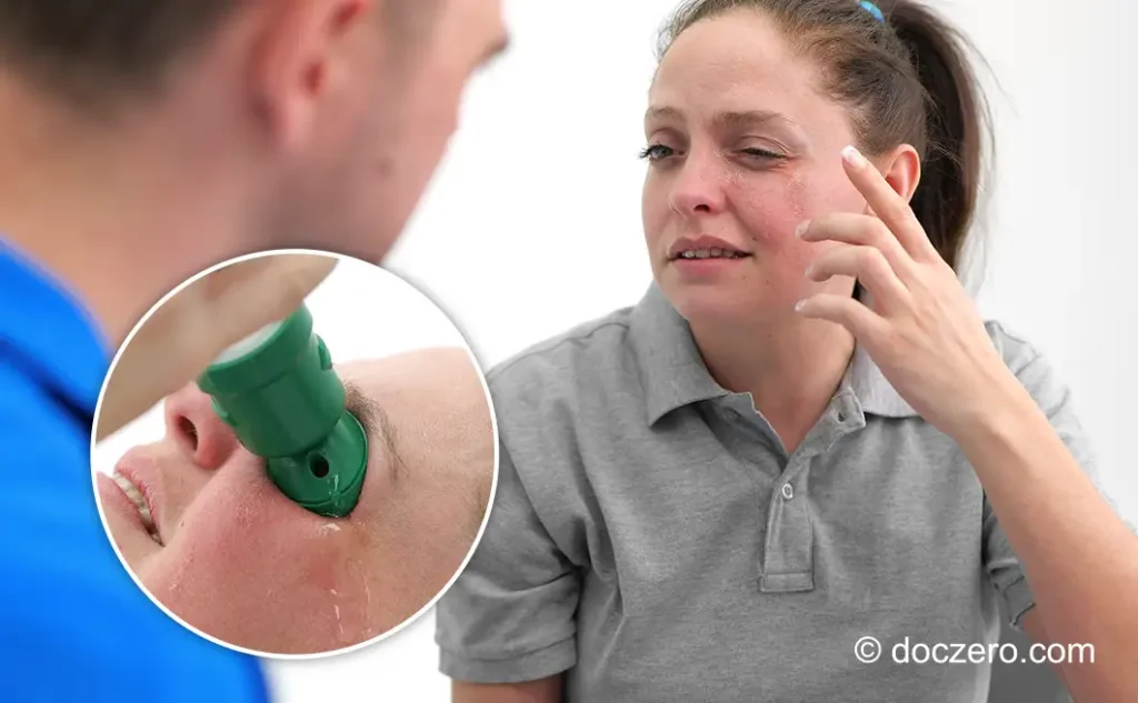 E-learning voor EHBO, BHV en BLS opleiders | oogletsels doczero ehbo | Doczero Hulpverlenen bij oogletsels